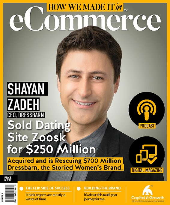 How Shayan Zadeh Built and Sold Dating Site Zoosk for $250 Million--then Acquired This Storied Brand
