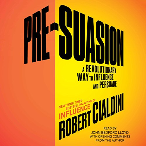 Pre-Suasion audiobook cover art