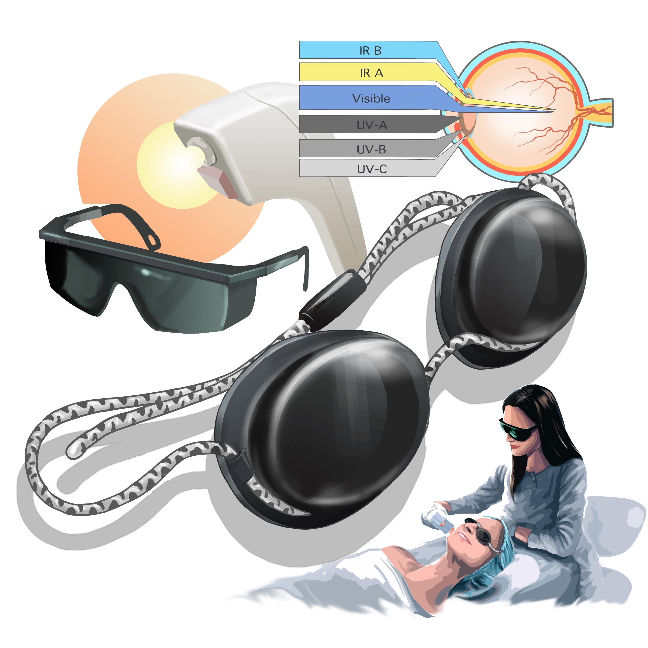 Are all IPL glasses provides the protection on every IPL hair removal